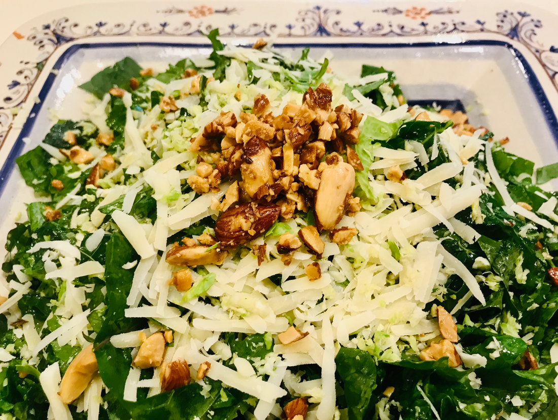 The Best Kale Salad.... You will want to keep making it over and over again!