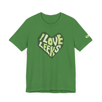 "I Love Leeks" Tee - Leaf