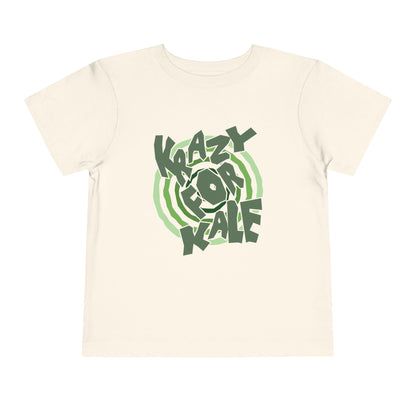 "Krazy for Kale" Kids Tee -  Natural