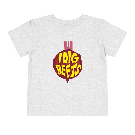 "I Dig Beets" Kids Tee - Athletic Heather