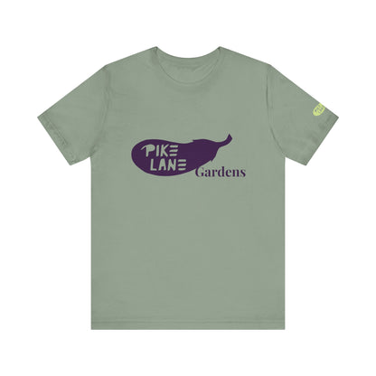 Pike Lane Gardens Logo Tee - Leaf, Heather Tan or Sage