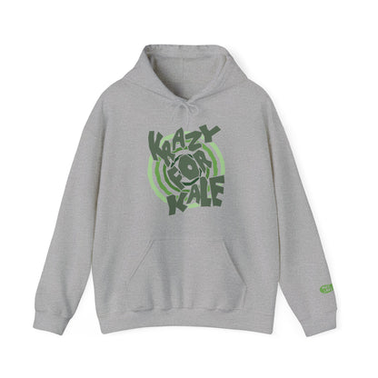 "Krazy for Kale" Hoodie - Sport Grey