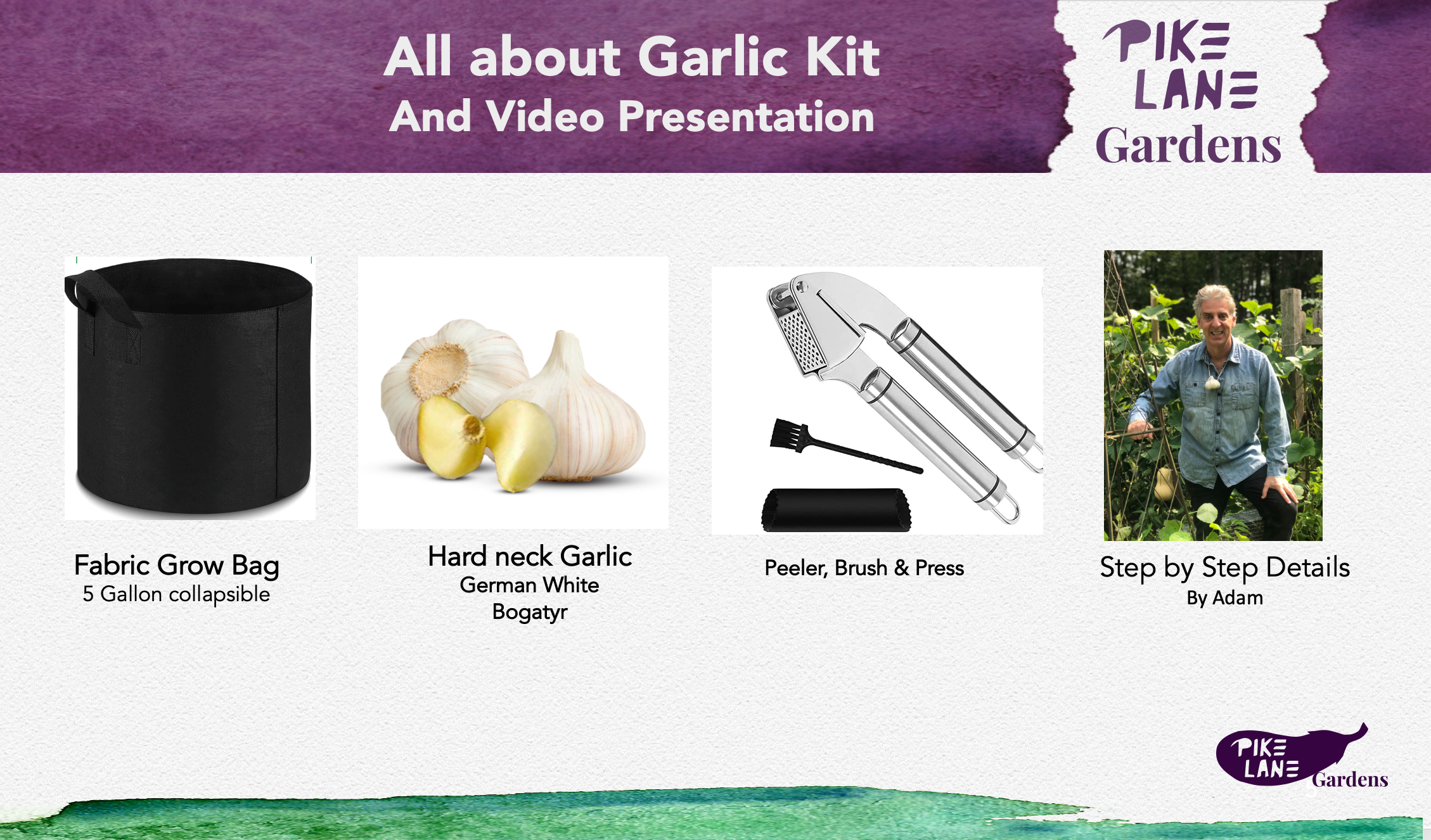 Hard neck Garlic Kit